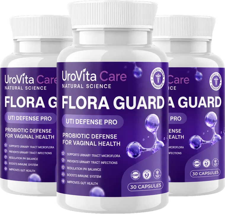 UroVita Care Flora Guard Capsules – tre bokser med 30 kapsler