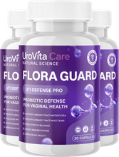 Boks med UroVita Care Flora Guard Capsules